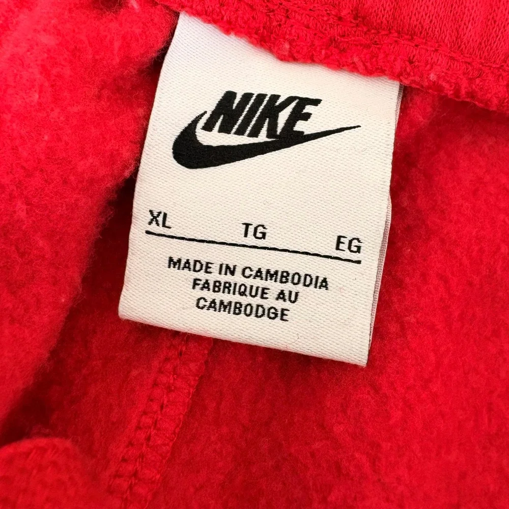Nike Mens Sportswear Club Fleece Joggers University Red Sweatpants XL Activewear